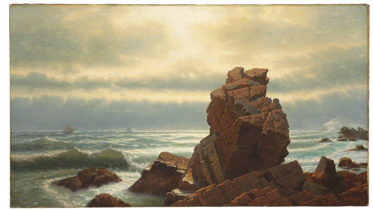 Minber Kayası, Nahant, 1865 by William Stanley Haseltine