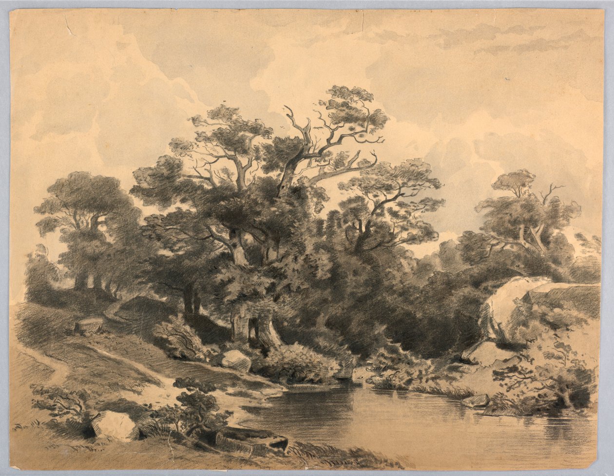 Peyzaj çalışması by William Stanley Haseltine