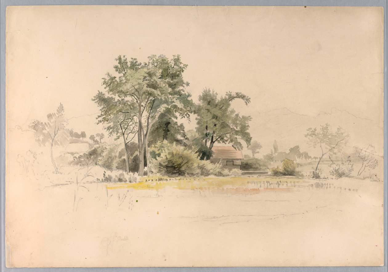 Peyzaj çalışması, İsviçre by William Stanley Haseltine