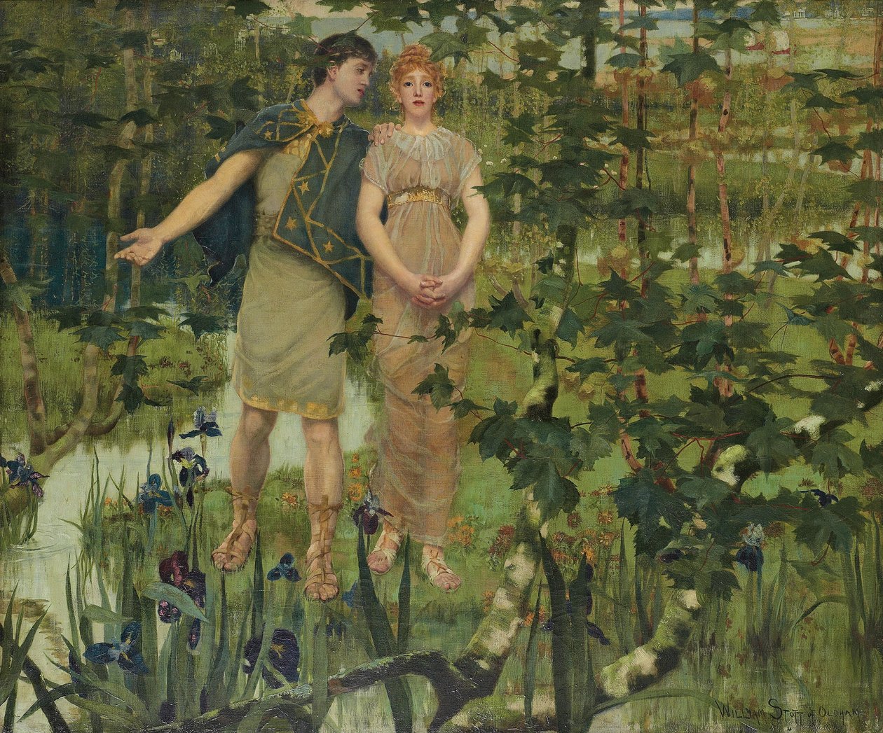 mutlu vadi, by William Stott
