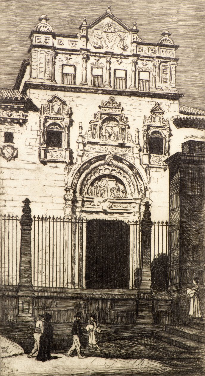 Kapı, Santa Cruz, Toledo by William Strang