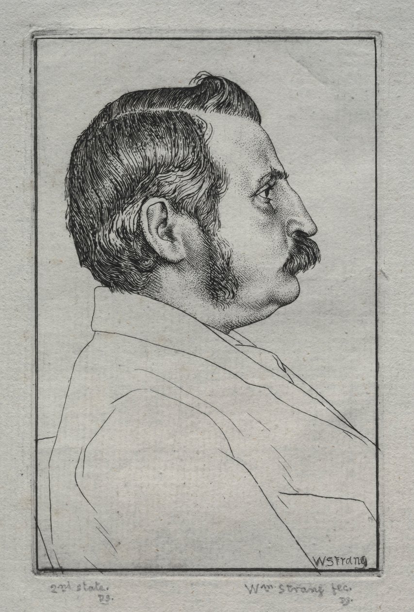 Henry Austin Dobson, No. 2 by William Strang
