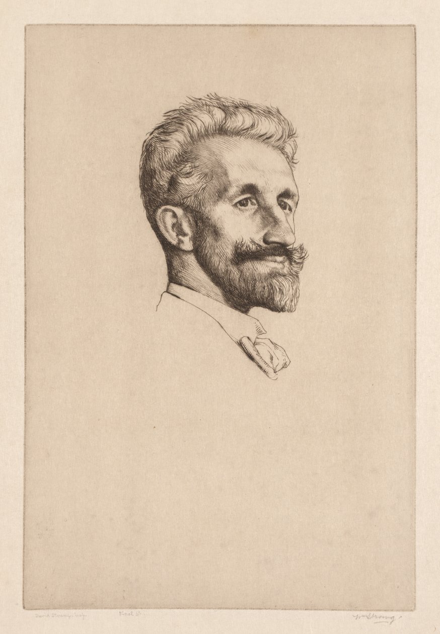 Robert Bontine Cunningham Graham by William Strang