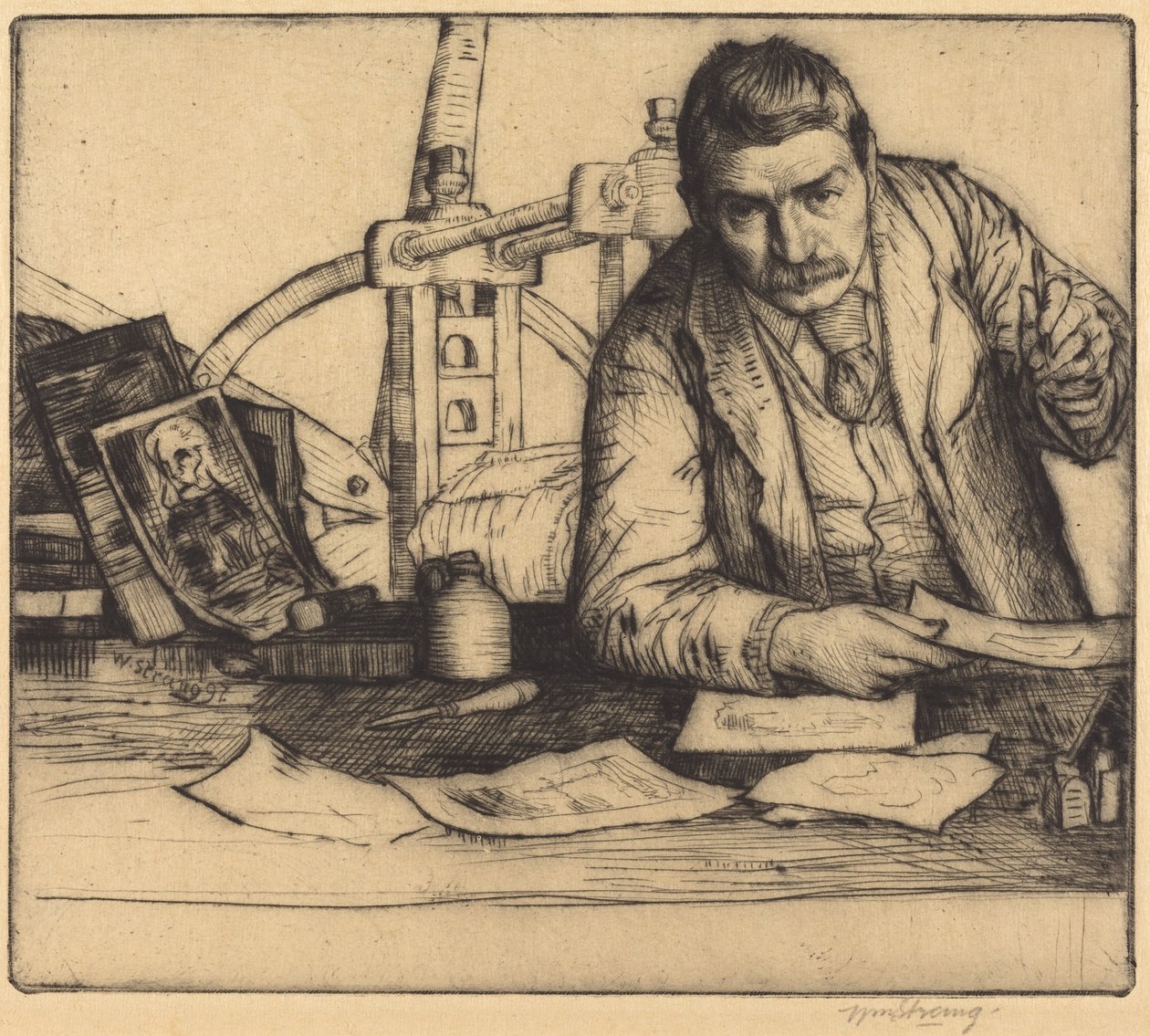 Otoportre by William Strang