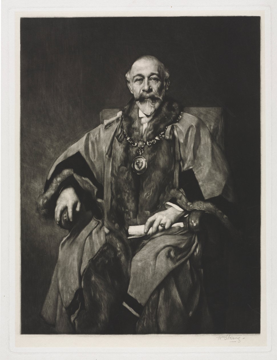 Sör Bartle Kardeşim. by William Strang