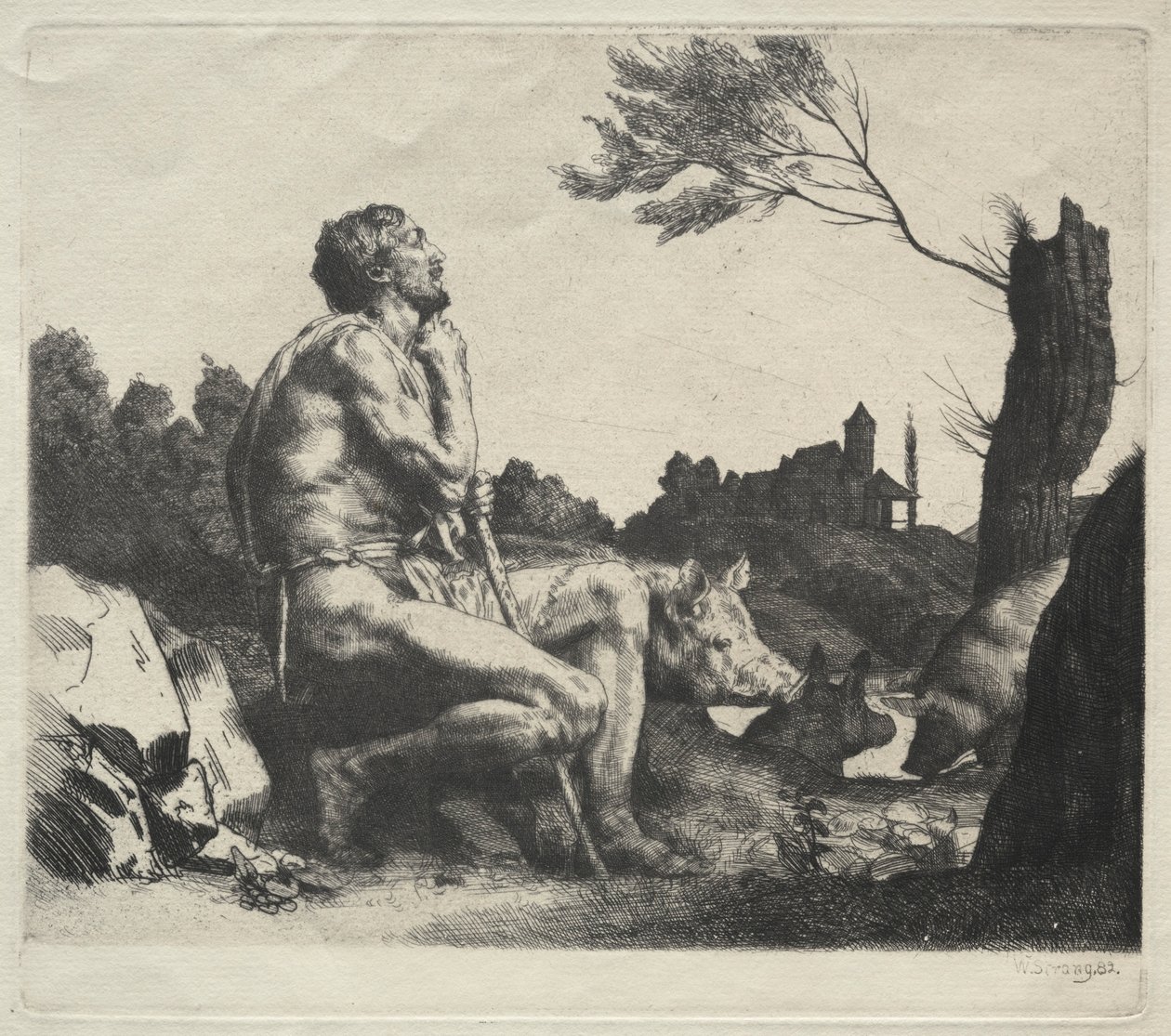 Müsrif Oğul, 1882. by William Strang