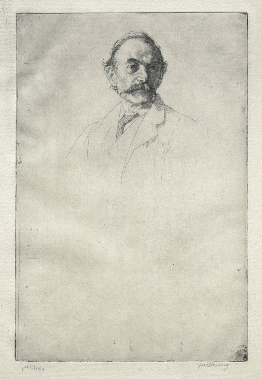Thomas Hardy, 1 Numara by William Strang