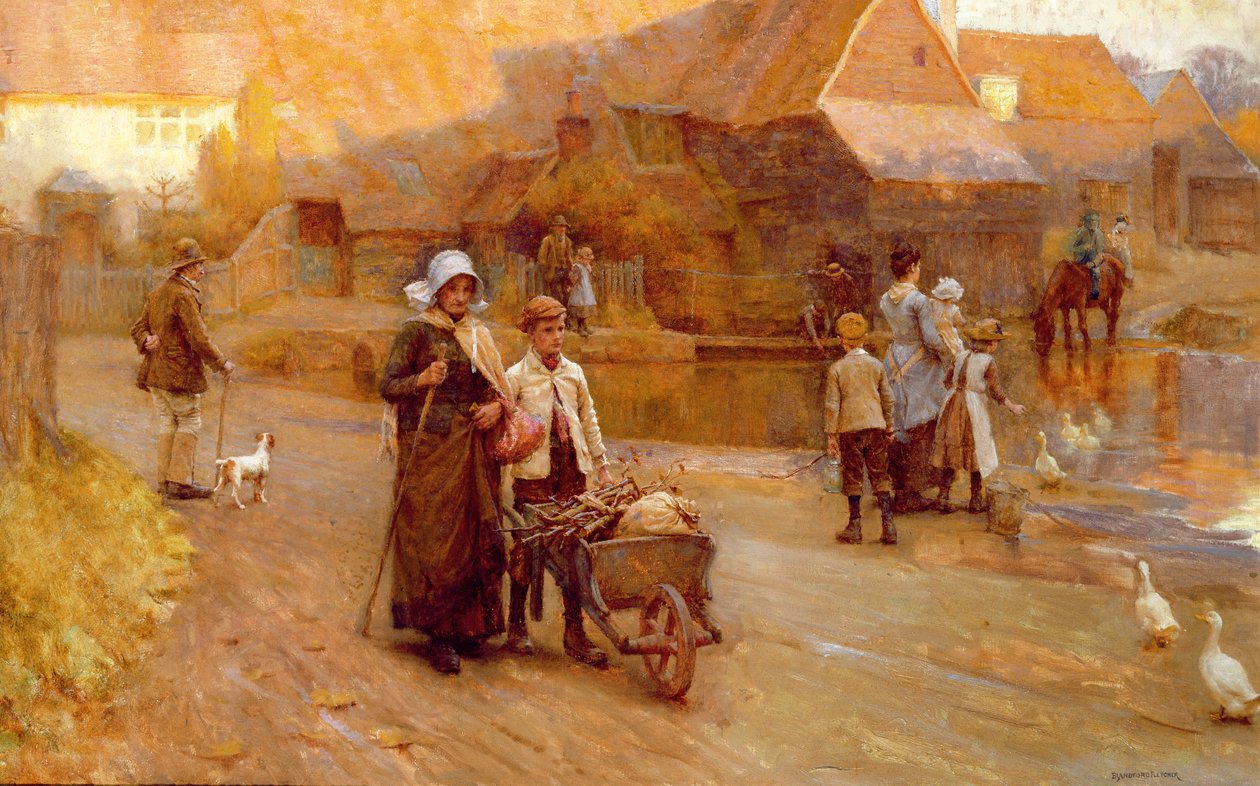 Eski Değirmen, Surrey by William Teulon Blandford Fletcher