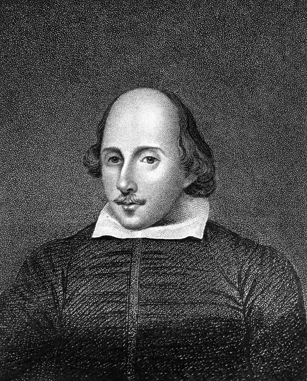William Shakespeare, İngiliz şair ve oyun yazarı by William Thomas Fry
