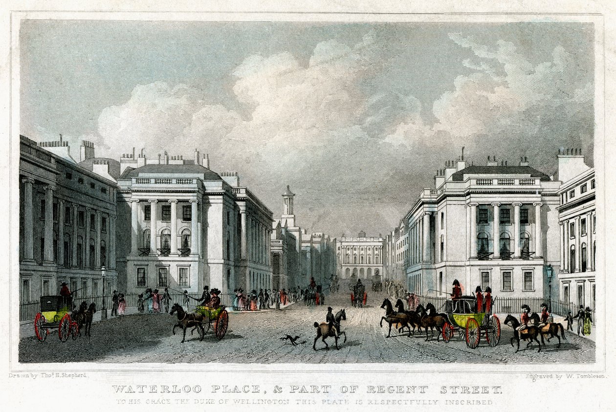 Waterloo Place ve Regent Street