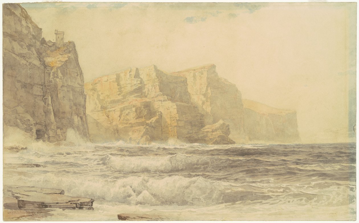 Baldart Kalesi, Kilkee, Clare Kontluğu, İrlanda by William Trost Richards