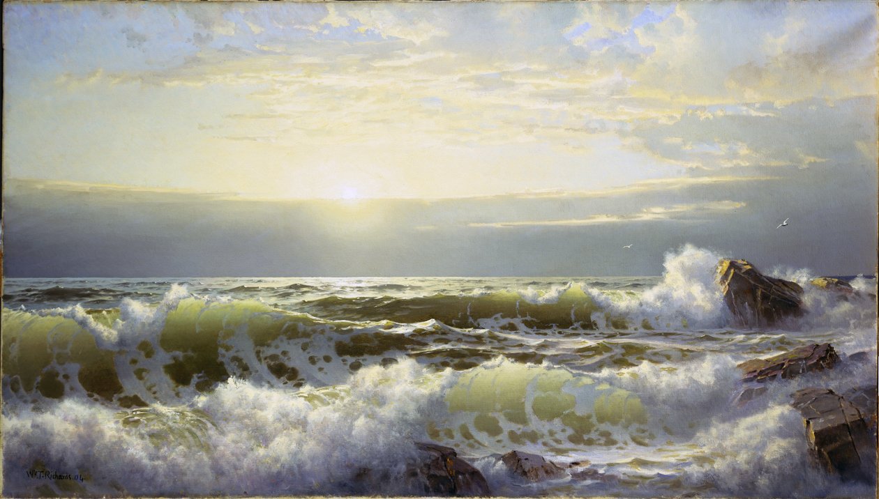 Connecticut Kapalı, Newport, 1904 by William Trost Richards