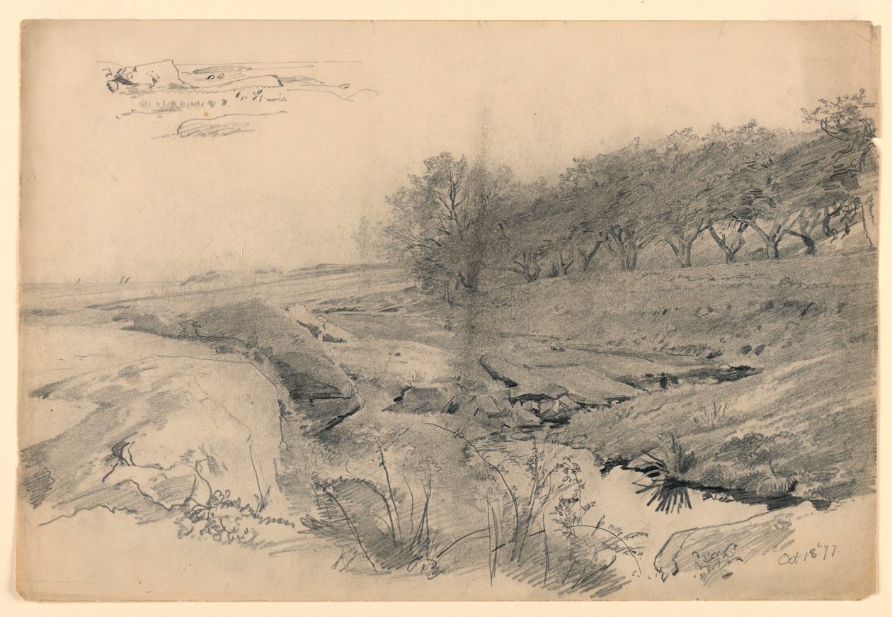 Deniz kıyısı, Newport, RI by William Trost Richards