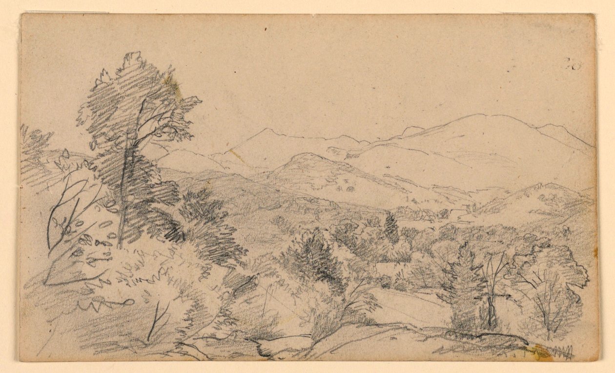 Peyzaj çalışması by William Trost Richards