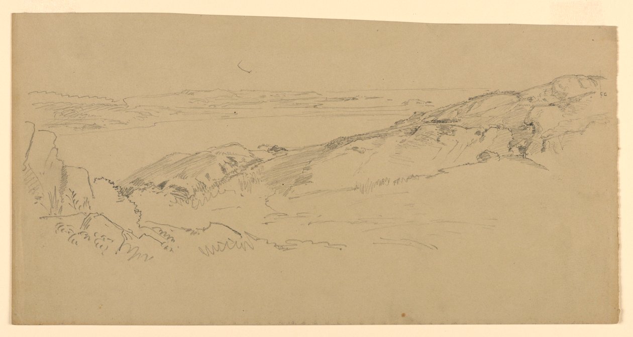 Deniz kıyısı çalışması, Rhode Island by William Trost Richards