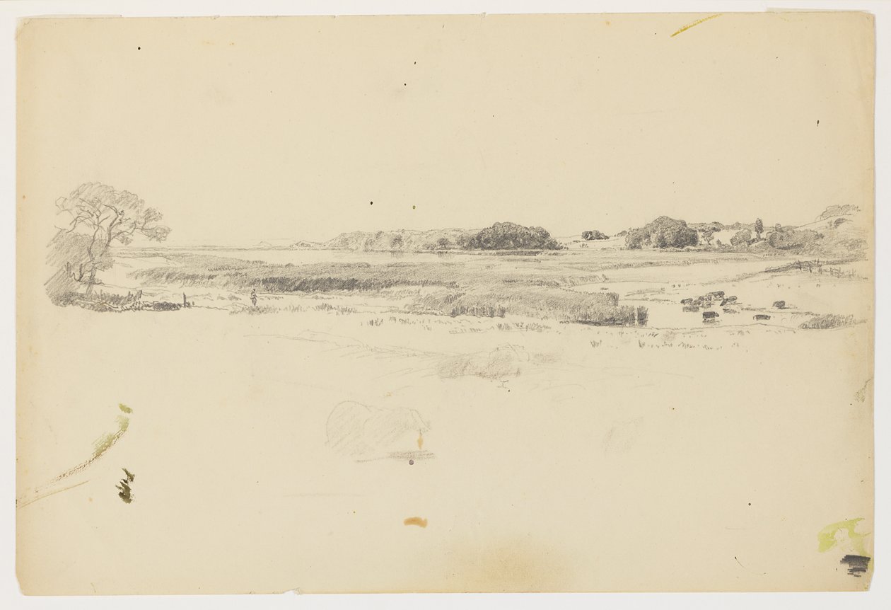 Deniz kıyısı çalışması, Rhode Island by William Trost Richards