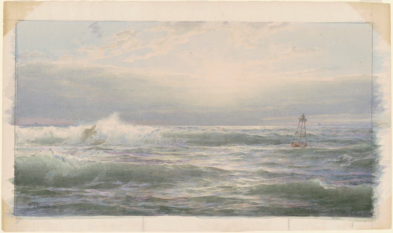 Çan Şamandırası by William Trost Richards