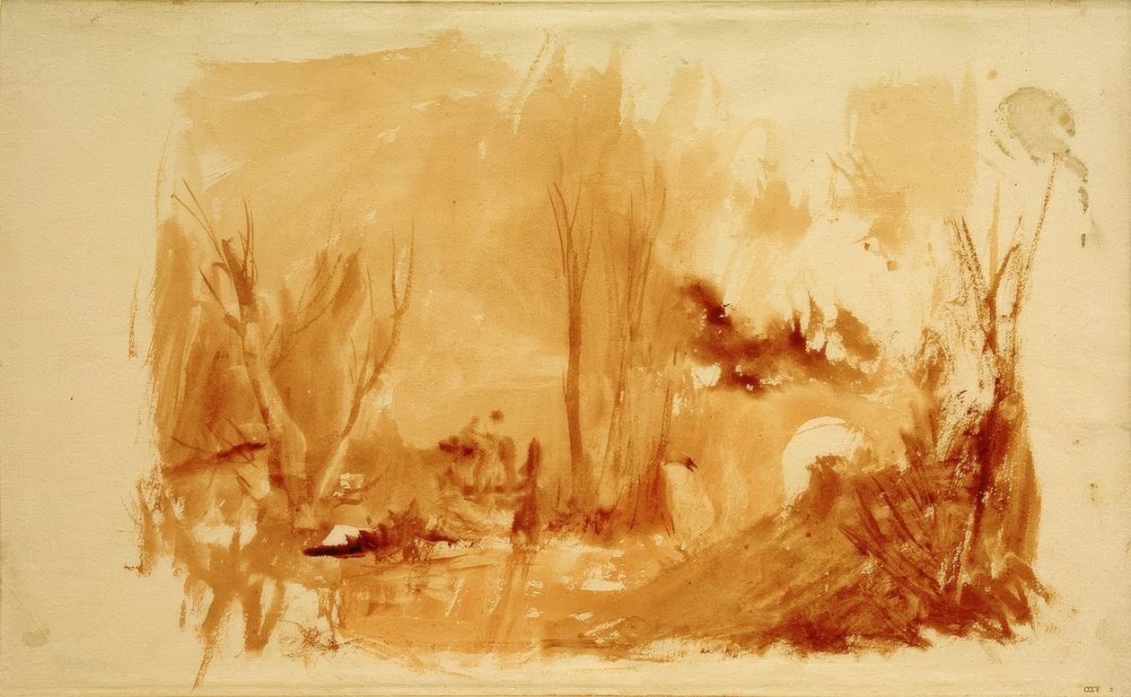 Ormanlık Bir Manzara by Joseph Mallord William Turner