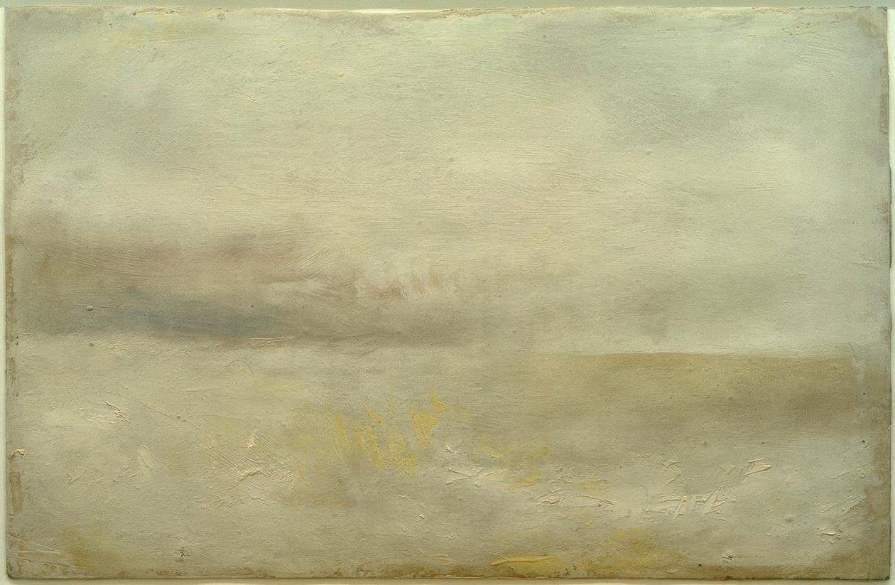Uzak Gri Bulutlarla Sakin Deniz(?) by Joseph Mallord William Turner