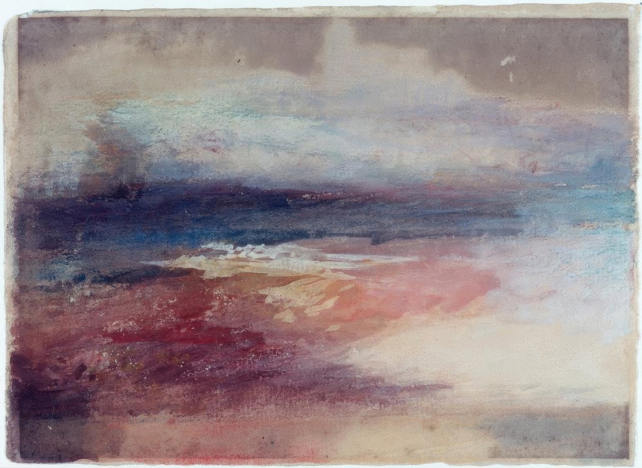 Gün Batımında Sahil Manzarası by Joseph Mallord William Turner