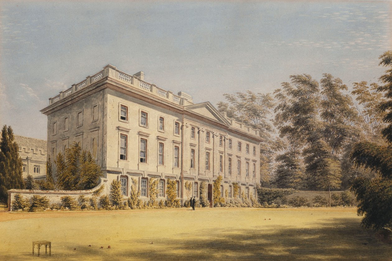 Corpus Christi Koleji, Oxford, by Joseph Mallord William Turner