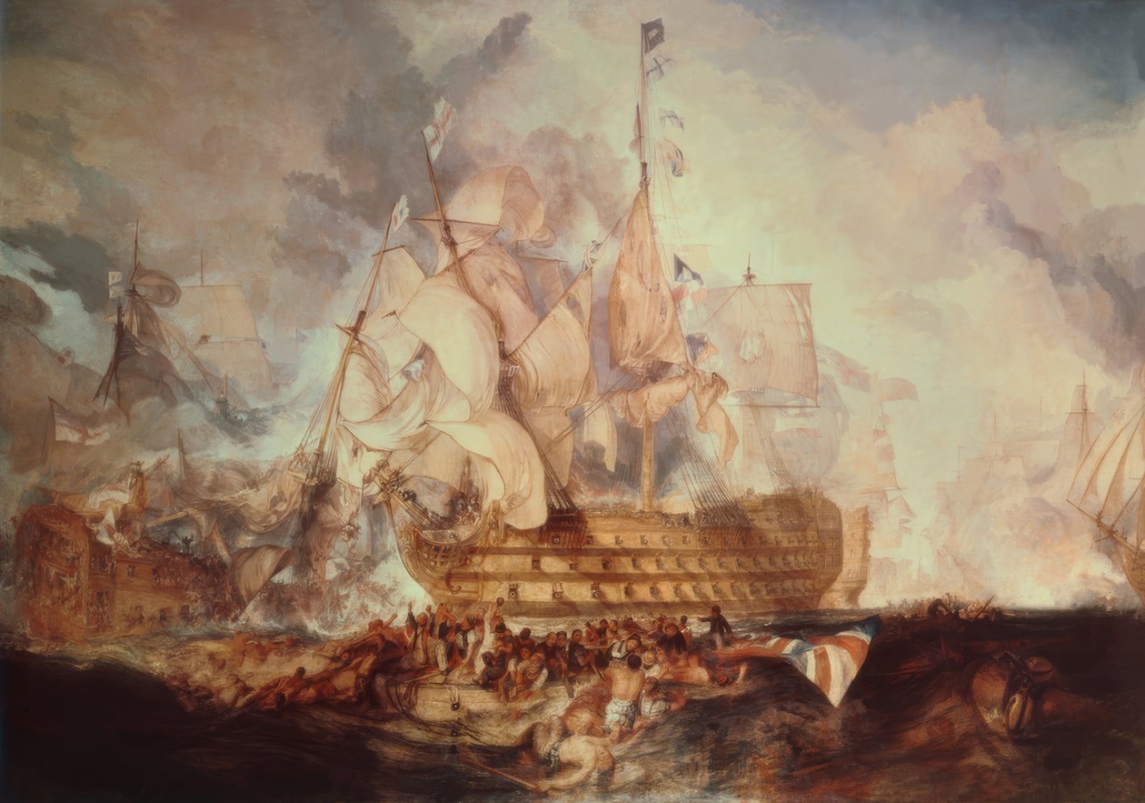 Trafalgar Savaşı by Joseph Mallord William Turner