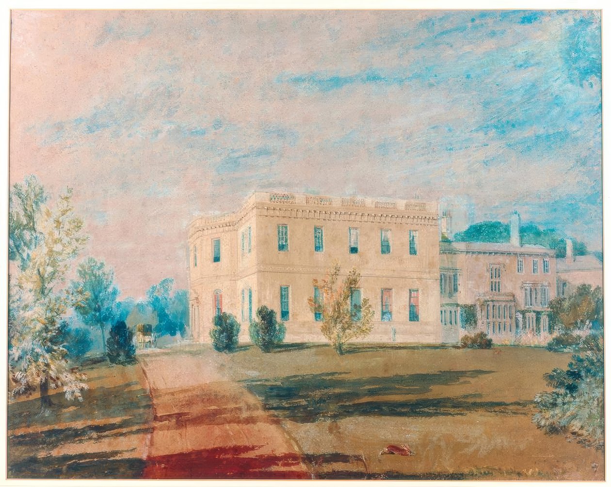 Doğudan Farnley Hall by Joseph Mallord William Turner