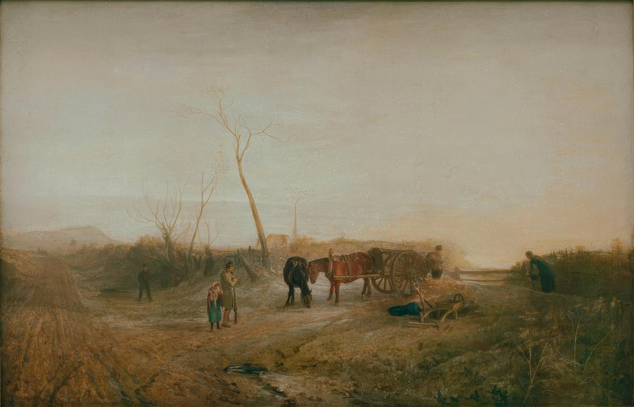 soğuk sabah by Joseph Mallord William Turner