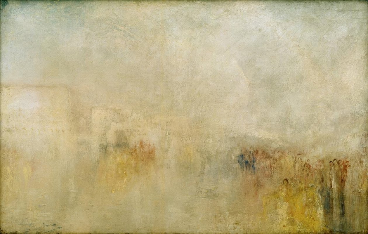 Riva degli Schiavoni, Venedik: Su Festivali by Joseph Mallord William Turner