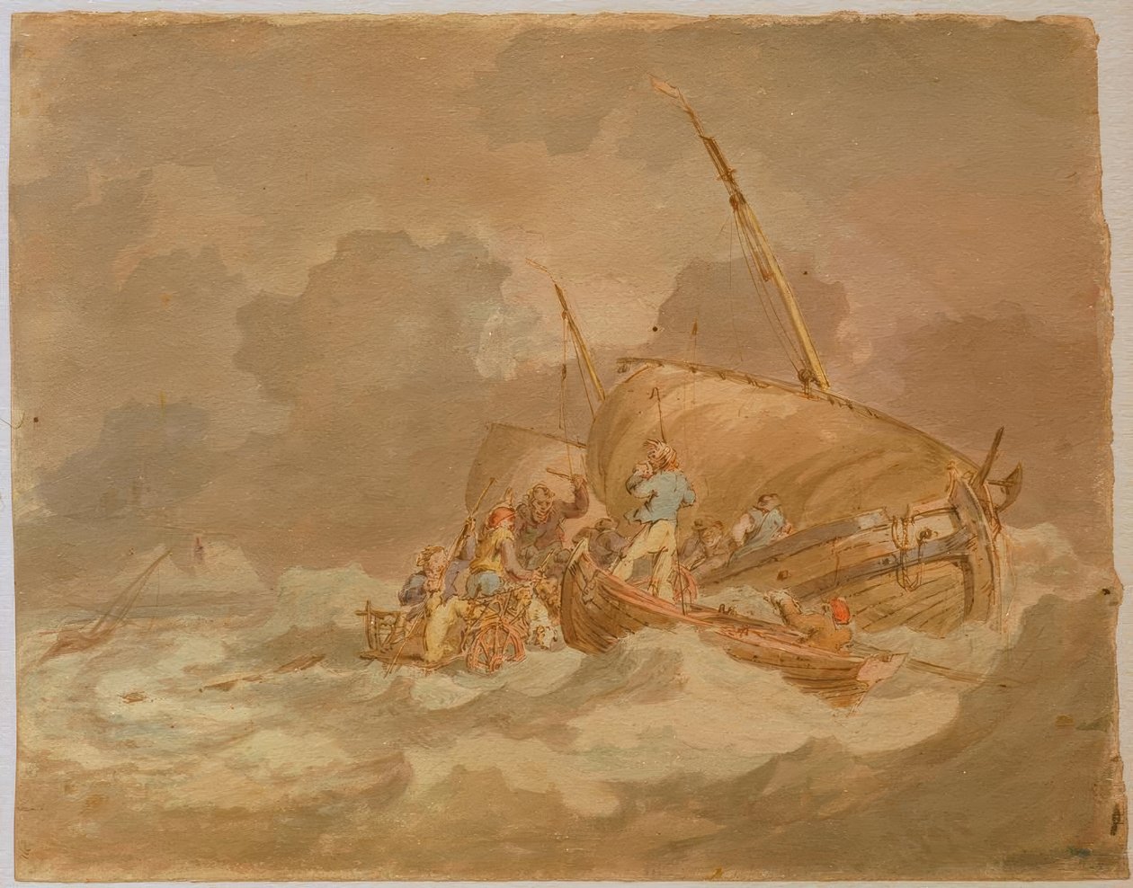 Sailers getting Pigs on Bord by Joseph Mallord William Turner