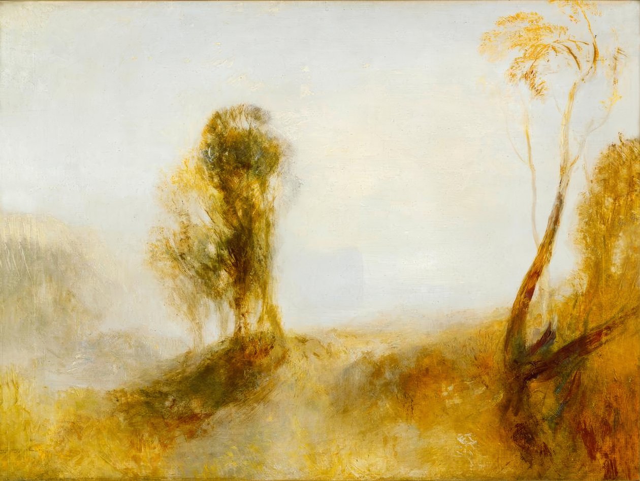 Gündoğumu: bir koyda bir kale by Joseph Mallord William Turner