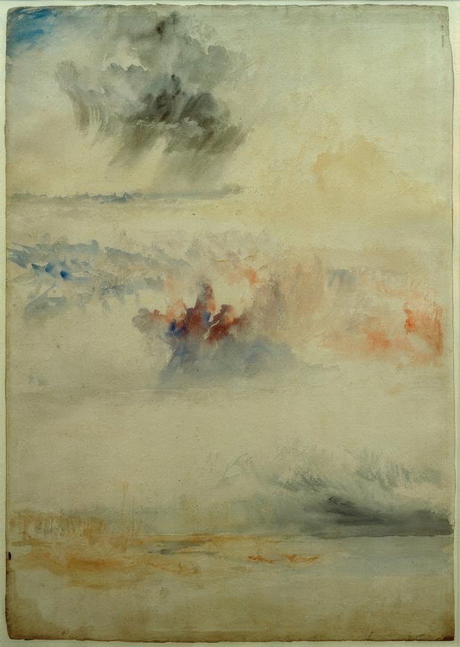 Üç Bulut Çalışması by Joseph Mallord William Turner