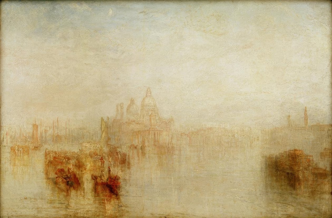 Venedik - Maria della Salute by Joseph Mallord William Turner
