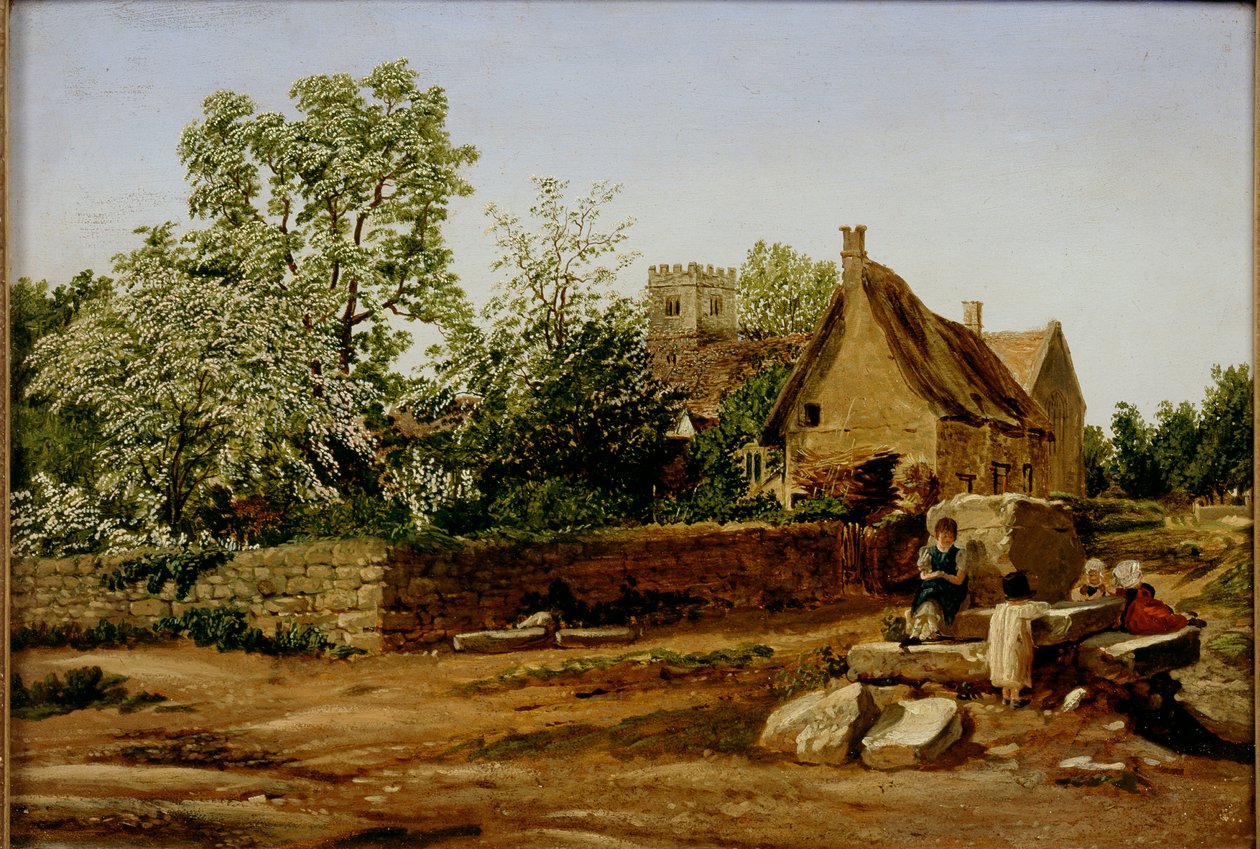 Marston manzarası, Oxford yakınlarında, 19. yüzyılın başlarında by Joseph Mallord William Turner