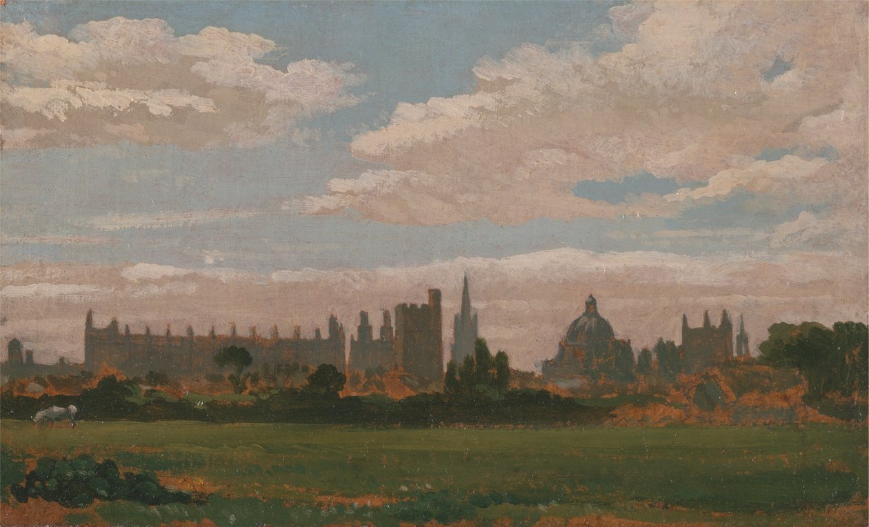 Oxford'dan Bir Görünüm by William Turner of Oxford