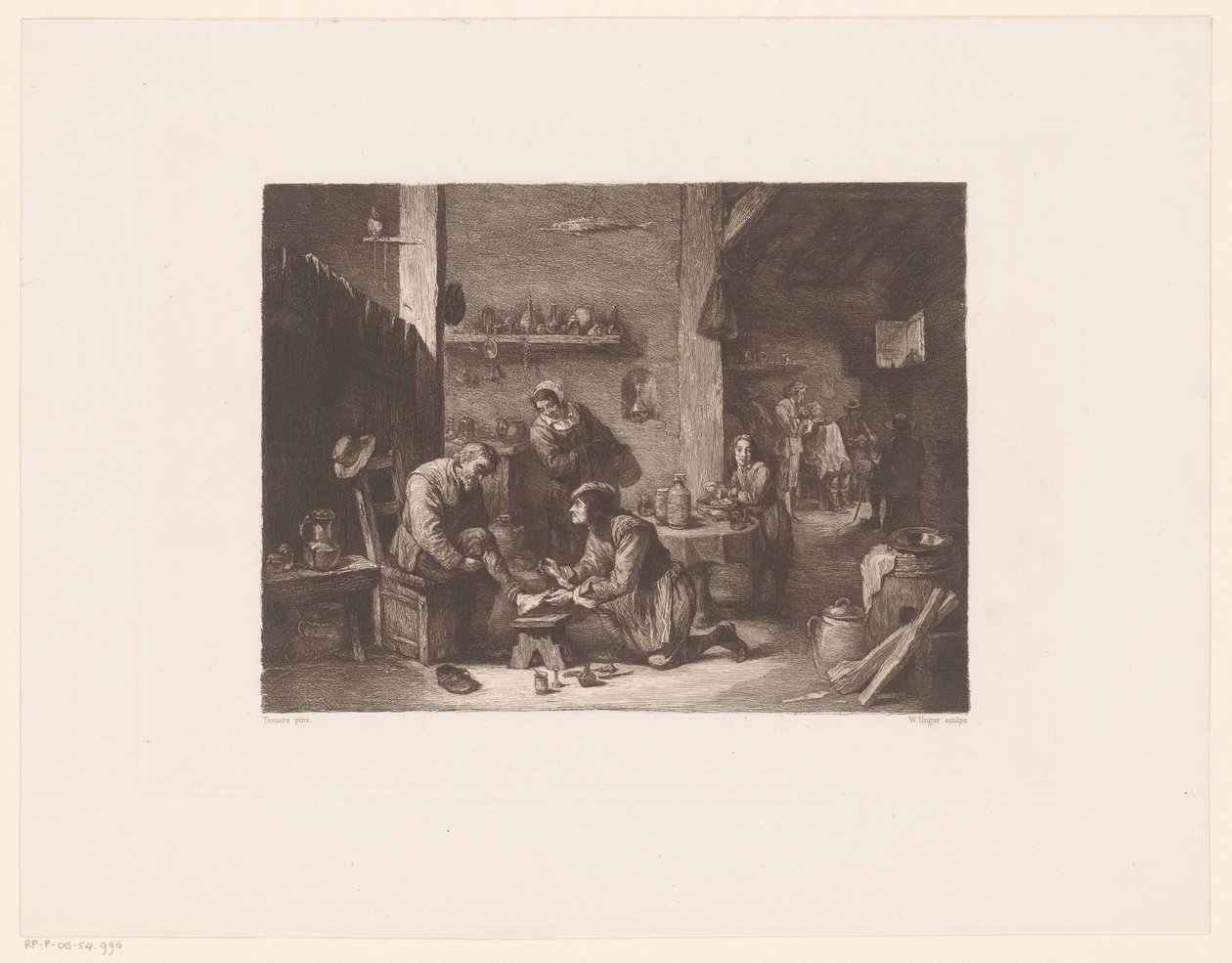 Bir doktor ve bir berber ile iç by William Unger