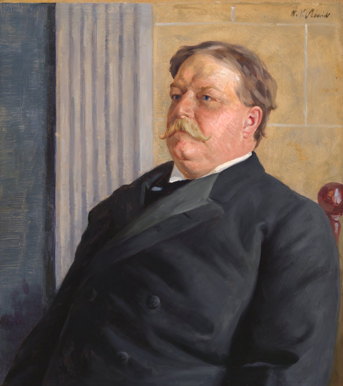 William Howard Taft, c. 1910. by William Valentine Schevill