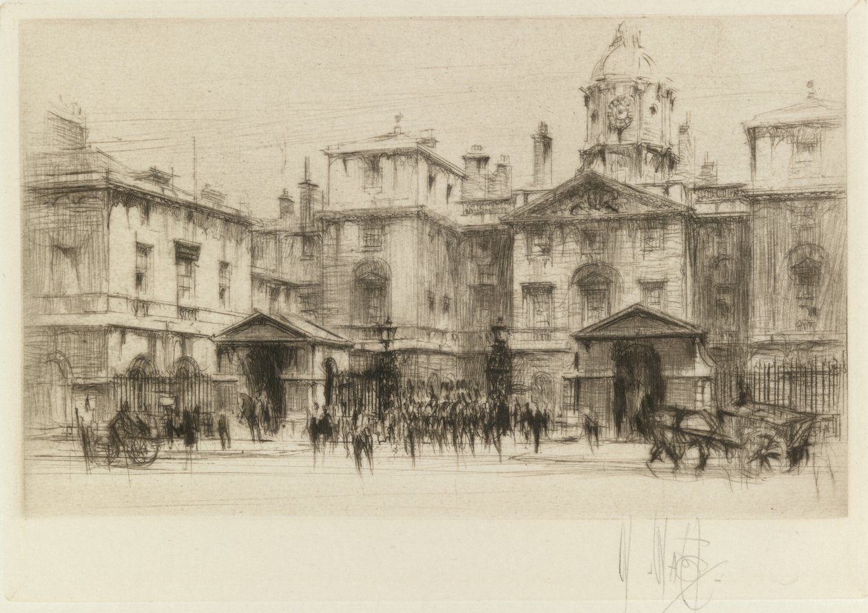Londra Seti: At Muhafızları by William Walcot