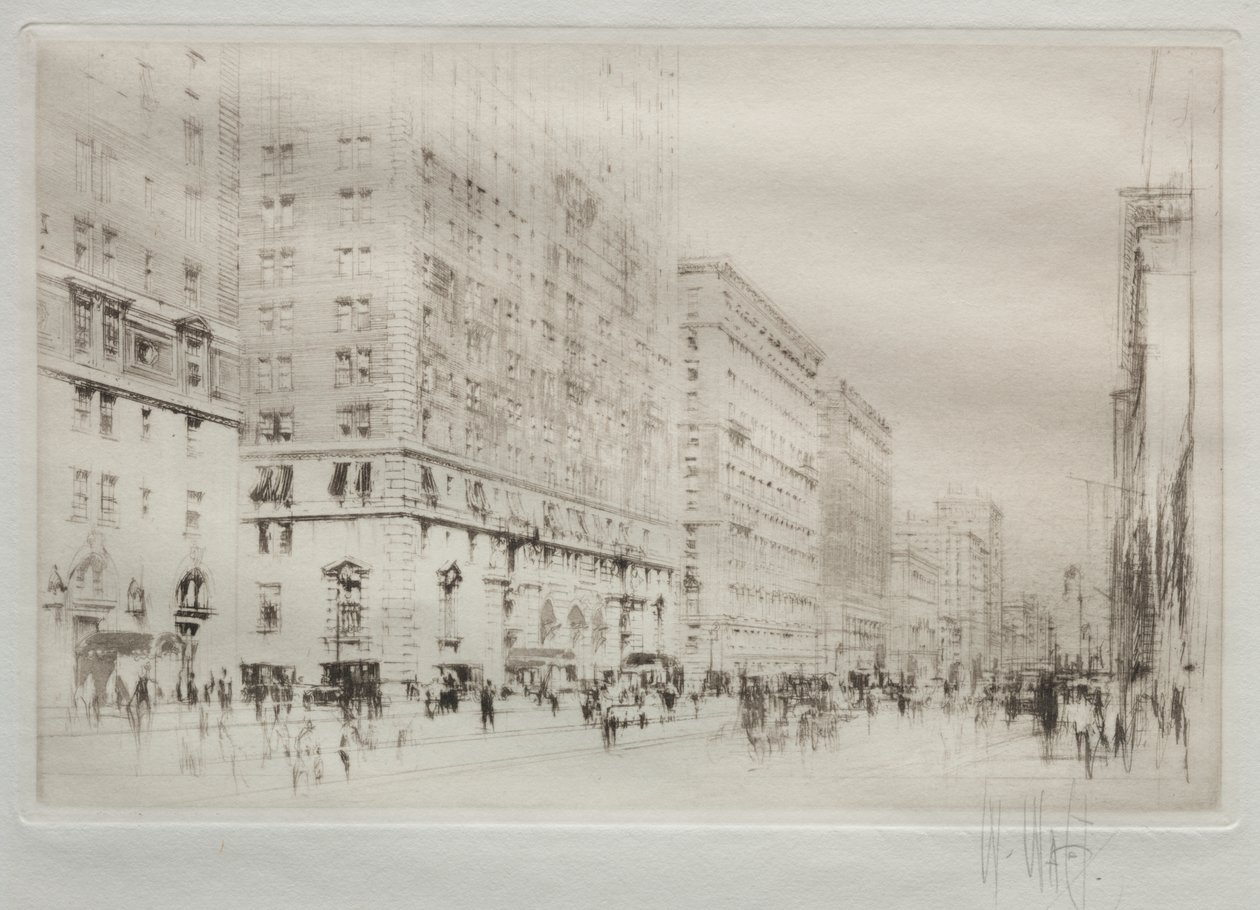 Park Caddesi, New York by William Walcot
