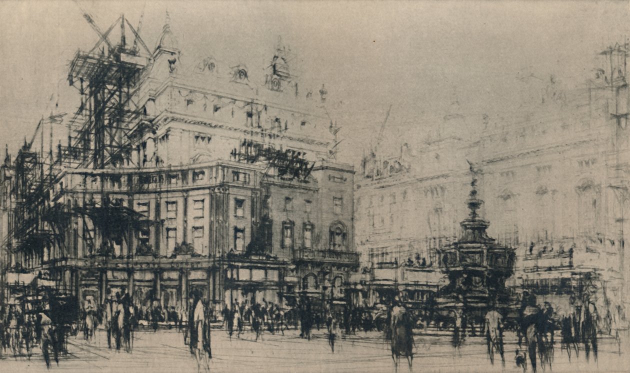 Piccadilly Sirki, 1927. by William Walcot