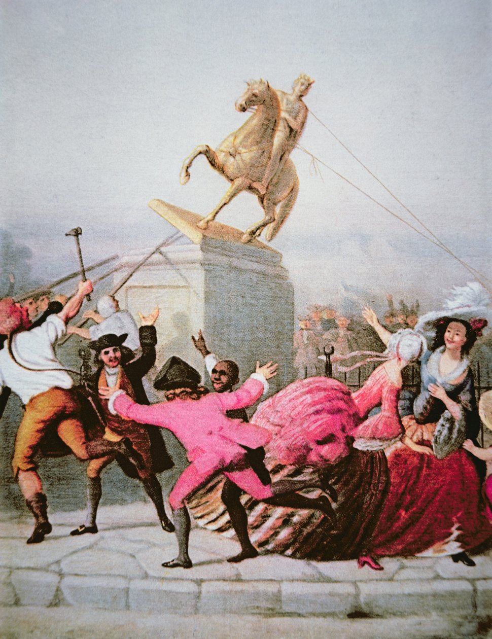 New York vatanseverleri, 9 Temmuz 1776