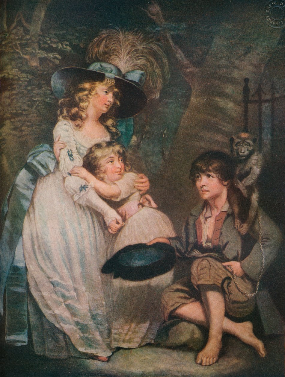 Alçak Komedyeni Cesaretlendiren Genç Bir Hanım, c1786-1826, 1919 by William Ward