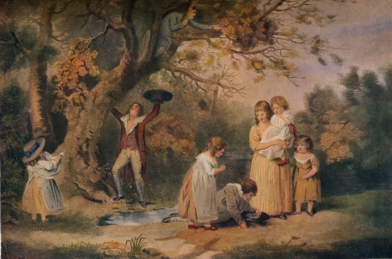 Çocuklar Kuş Yuvalama, 1789 by William Ward