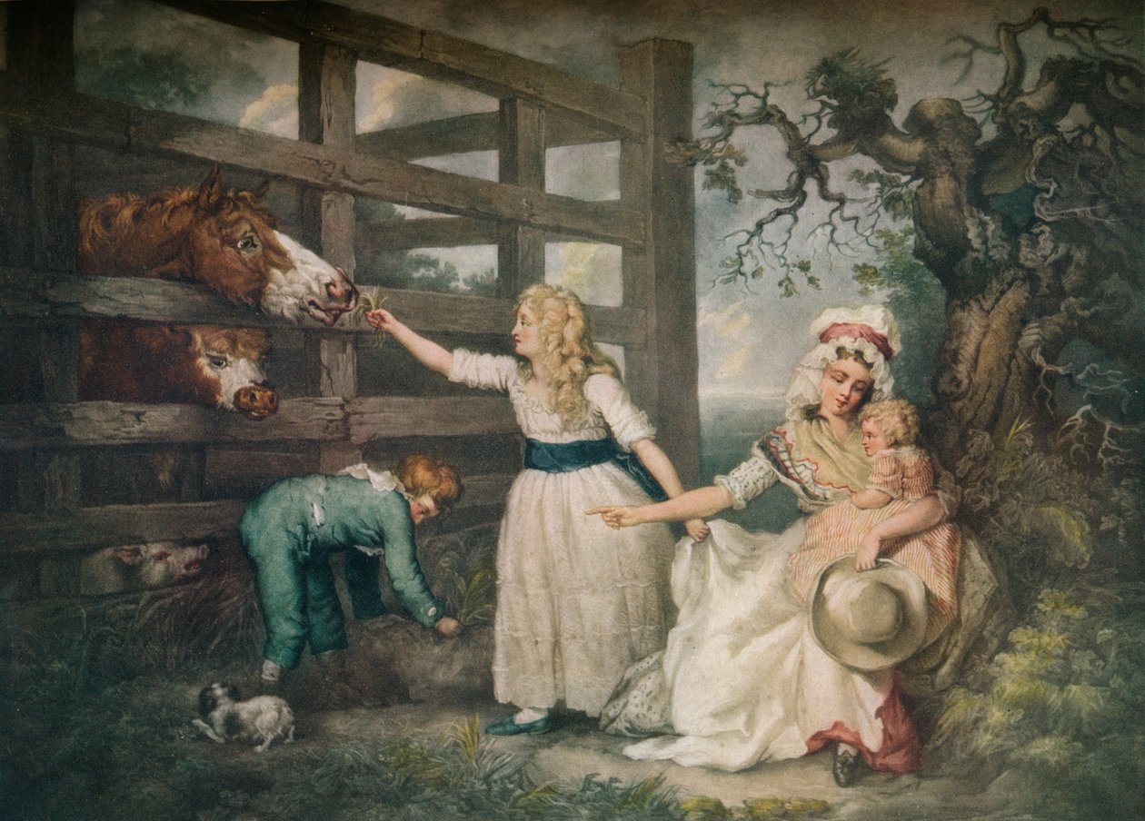 Şefkatli Çocuklar, c1793, 1916 by William Ward