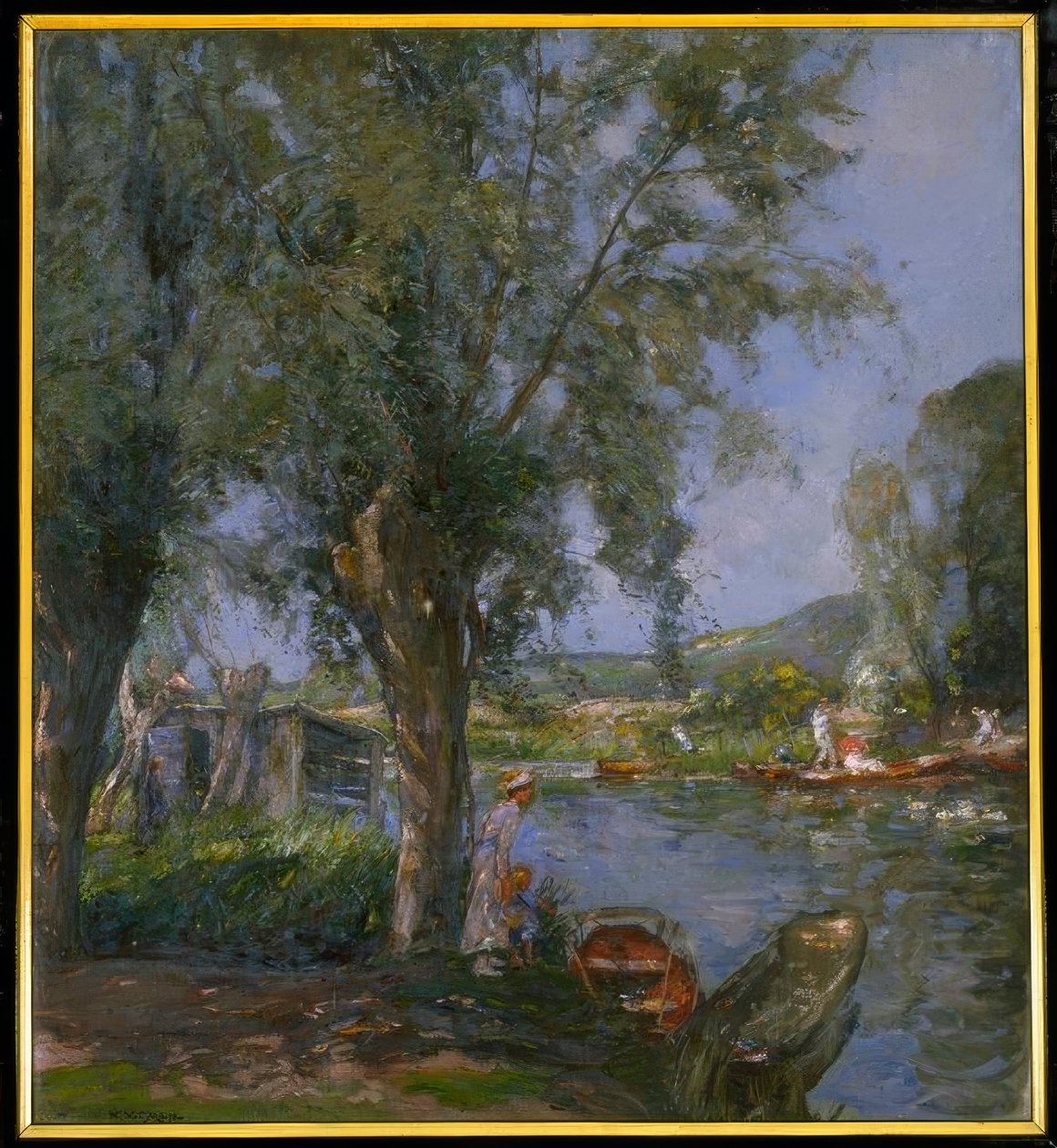 punting by William Watt Milne