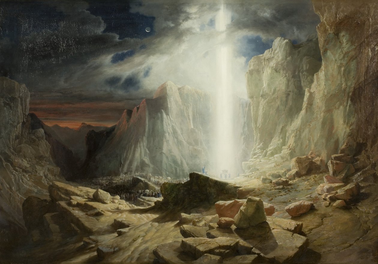 Çölden geçen İsrailliler by William West