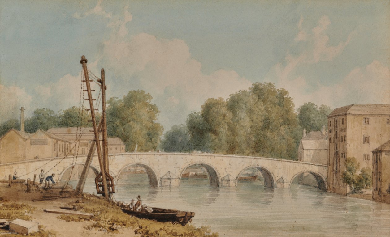 Maidstone Köprüsü by William Westall