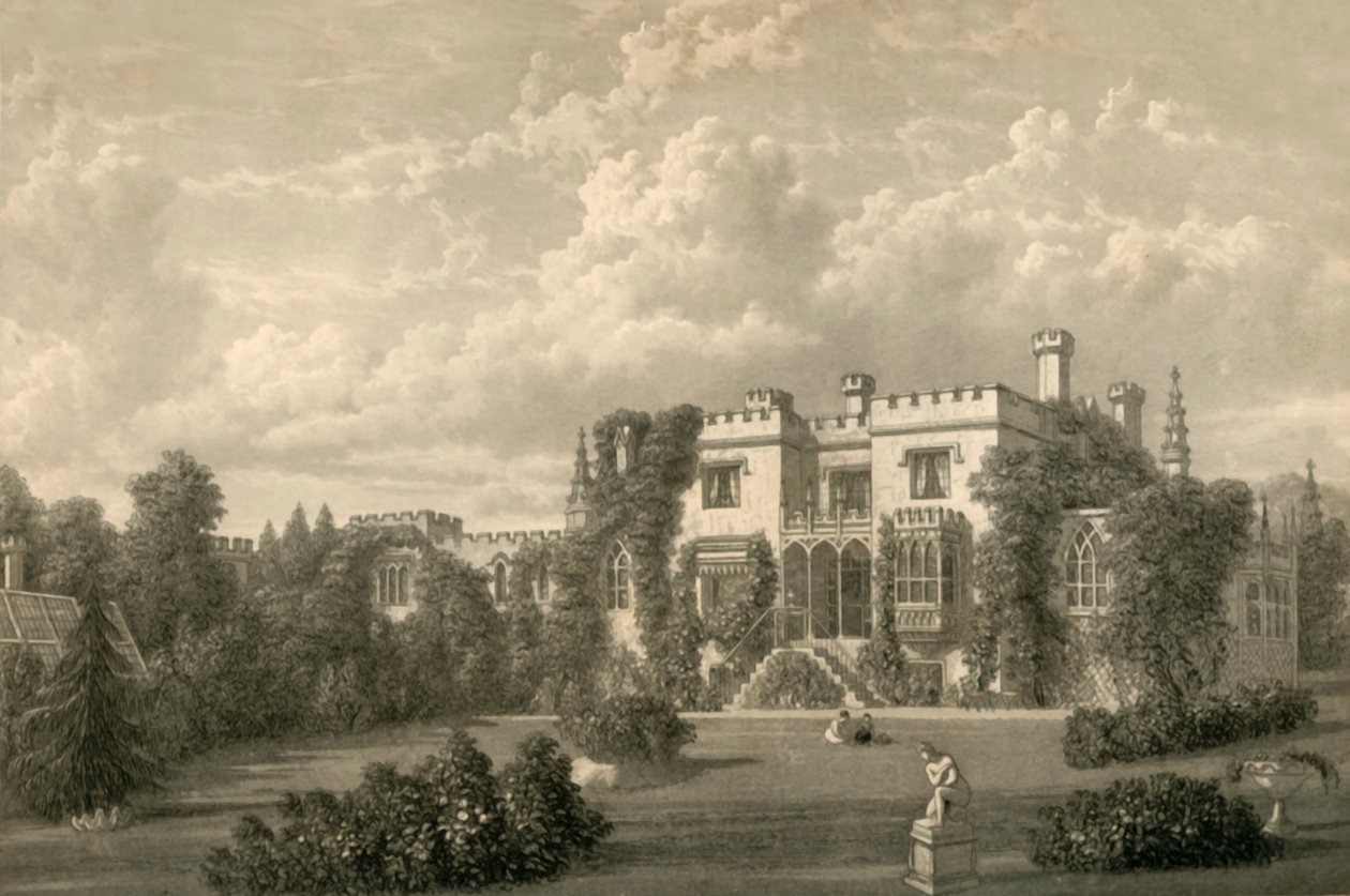 Saxonbury Locası, 1835. by William Westall