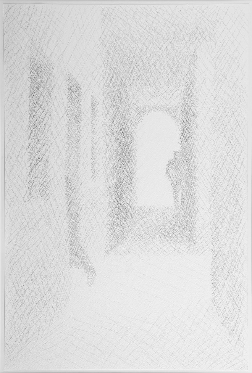 Rio Terra'ya Giden Kemerli Yol, Venedik, 2008 (Kağıt Üzeri Kalem) by William Wilkins