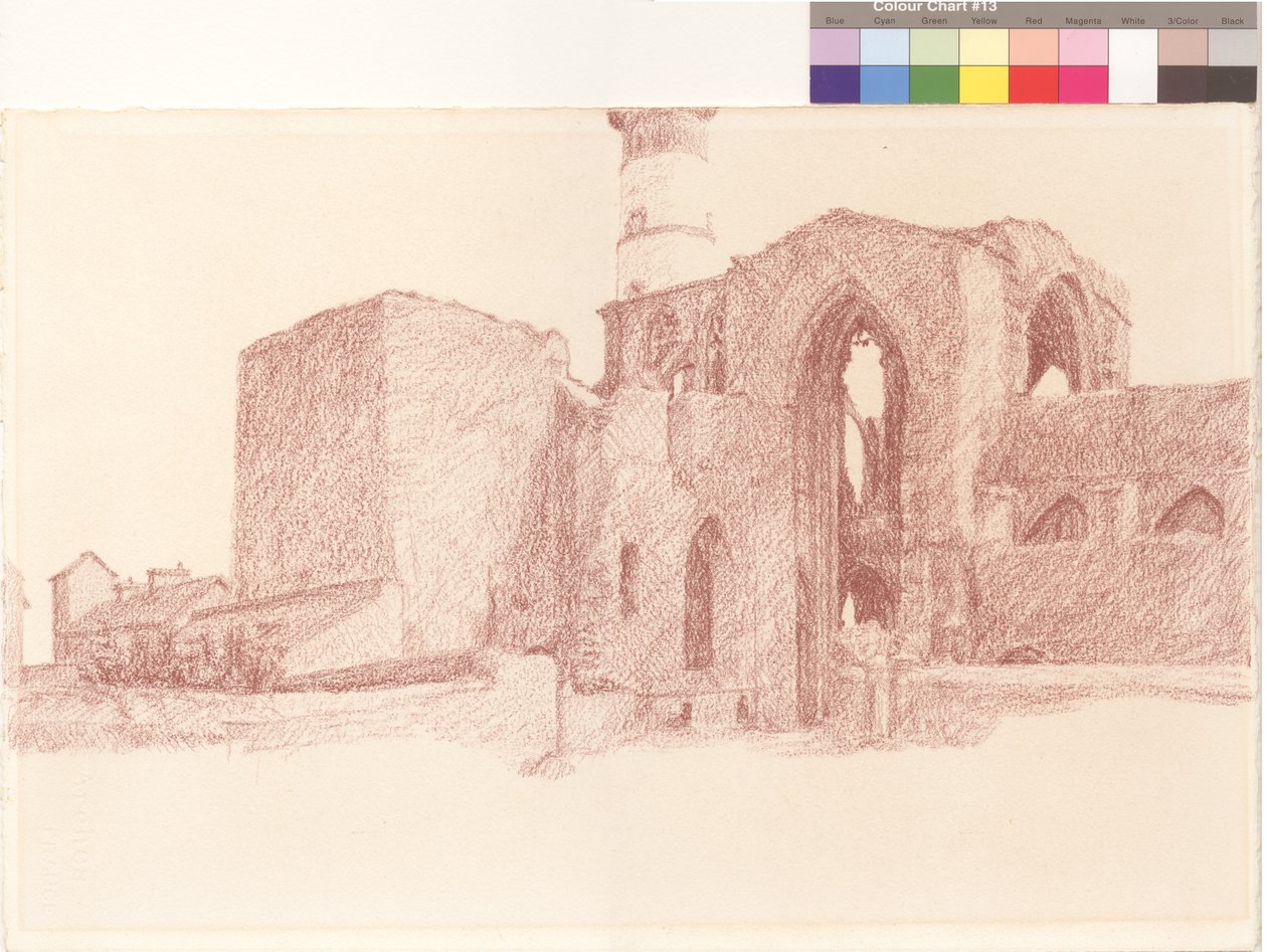 St Mathieu, Manastır ve Deniz Feneri by William Wilkins